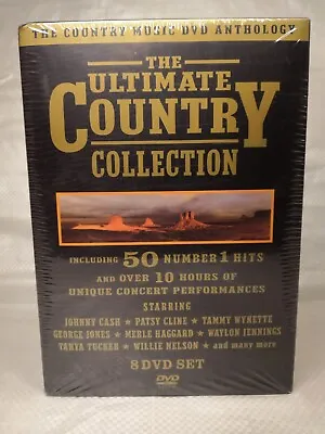 The Ultimate Country Collection / Anthology - Dvd - ( 8 Disc ) - New & Sealed • £19.99