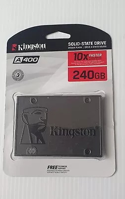 Kingston A400 240GB Solid State Drive • $50