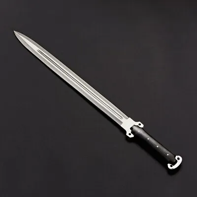 Custom Handmade D2 Tool Steel Hunting Combat Roman Dagger Viking Sword • $122