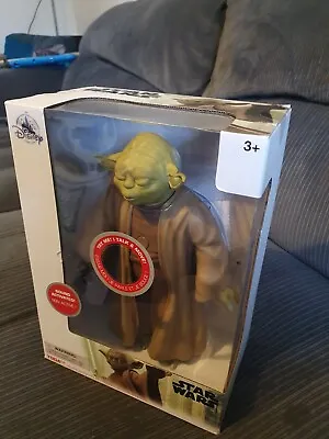 Star Wars Talking Yoda Authenic Disney Figure New In Box - Sealed - Rare • £89.99