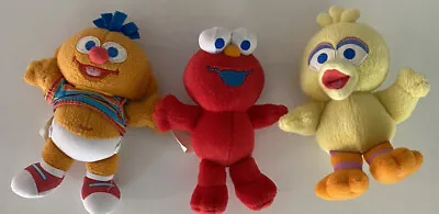 LOT Sesame Street Elmo Ernie Baby Big Bird Plush Stuffed Mini Toys • $39