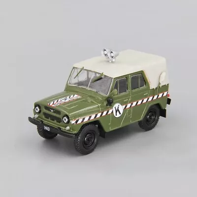 UAZ-469 Kommendatura Green Car Diecast Model 1:43 ANS057S • $59.99