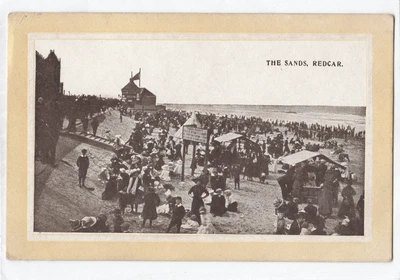 £0.99 • Buy Vintage Postcard - The Sands , Redcar , North Yorkshire .