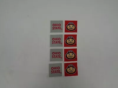 Ohio State University   Buckeyes  - Fabric Applique Iron Ons -8 Pieces • $4.25