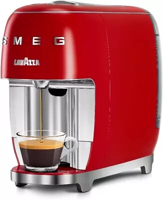 Lavazza Smeg Automated Coffee Machine - Red - Brand New In Box - RRP £250 🚀 • £109.91