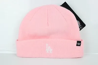 ’47 Brand Kids Girls Los Angeles Dodgers Knit Beanie Pink Urban Outfitters • $23.79