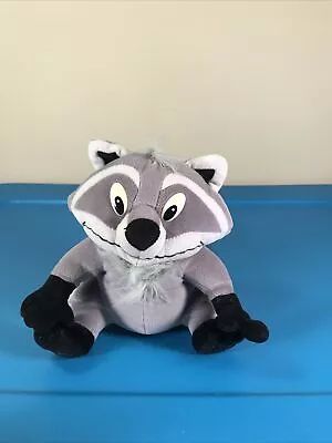 Disney Mattel Meeko Raccoon Pocahontas 8”  Plush Stuffed Animal Toy • $11.25