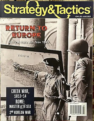 $12.99 • Buy Strategy Tactics Magazine Issue 341 Jul August 2023 Return To Europe