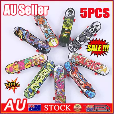 NEW Mini 5 Pack Finger Board Tech Deck Truck Skateboard Toy Gift Kids ChildrenYA • $8.92