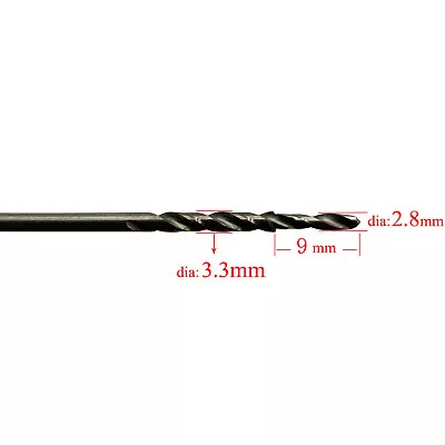 Violin Viola Cello Thread Tap Screw Frog Eyelet Drill 2.8/3.3mm Bow Making Tool • $9.99