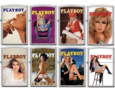 Genuine Zippo PlayBoy Cover 8 Lighter Set Pin Up Pinup Girls RARE Made In USA • $522.45