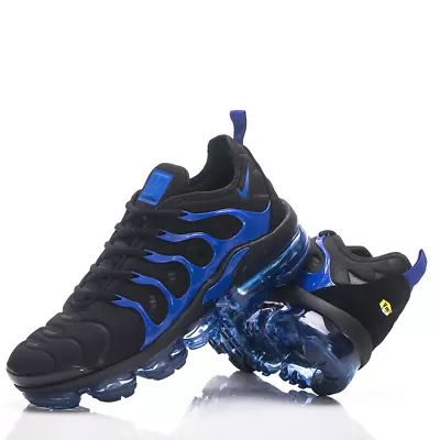 Free Shipping Size US 8-13 Nike Vapormax Plus TN Blue/Black Sole Men's • $168