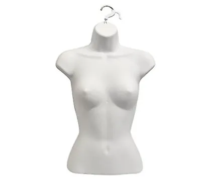 New Female Torso Mannequin Form- White • $27.78