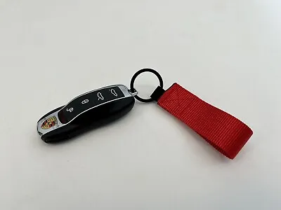 Porsche 911 GT3 RS MINI Door Pull RED Key Strap KeyChain 991 997 Cayman Lanyard • $30