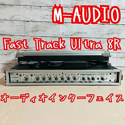 M-Audio Fast Track Ultra Digital 8R Audio Recording Interface Comes With Box • $114.99