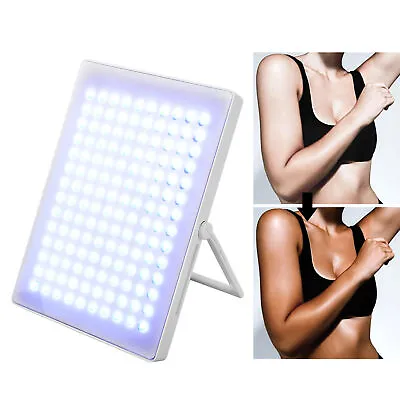 Tanning Lamps 140 Light Chips Face Body Portable Tanning Light Panel With Remote • £88.63