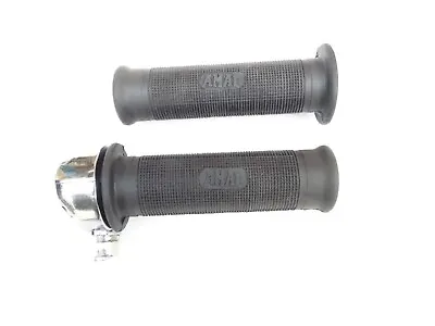 Throttle Assembly 7/8  Amal Type W/Classic Grid Grips Universal BAR0068 #V132 • $28