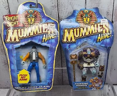Mummies Alive! Fright Sight Ja-Kal Fighting Armon 5  Action Figure Hasbro • $60