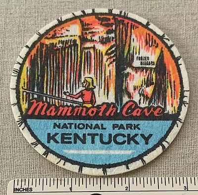 Vintage MAMMOTH CAVE National Park Kentucky Souvenir Badge PATCH Collectible KY • $39.99