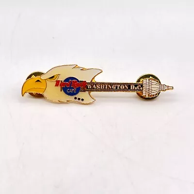 Hard Rock Café Collectible Guitar Pin - Washington DC Screamin Eagle Head • $8.44