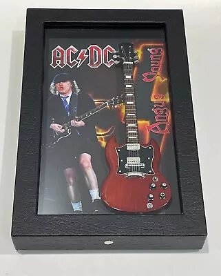 ACDC Shadow Box Wall Frame Brand New Angus Young Ac/dc • $36.90