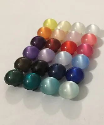 Pearl Half Ball Shaped Shank Buttons 10mm / 16L Pack Sizes 12/25/50 • £2.85