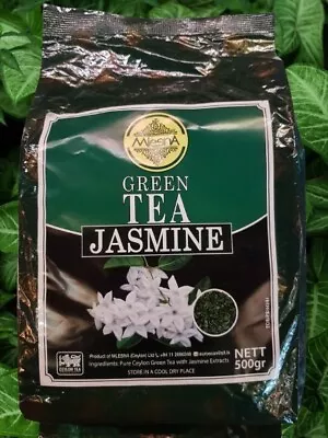 Mlesna Jasmine Ceylon Green Loose Leaf Tea With Natural Extracts 100g 200g 500g • $10.75