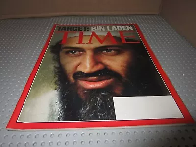 Time Magazine Target: Bin Laden October 12001--ec • $10