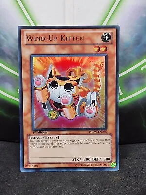 Yugioh Wind Up Kitten PHSW-EN026 Ultra Rare 1st Edition NM • $28