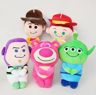 5pcs Toy Story Buzz Alien Woody Jessie Lotso Soft Bear Plush Doll Stuffed Toys • $30.95