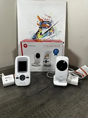 Motorola MBP481 2.4 GHz Digital Video Baby Monitor With 2” Color Display • $15