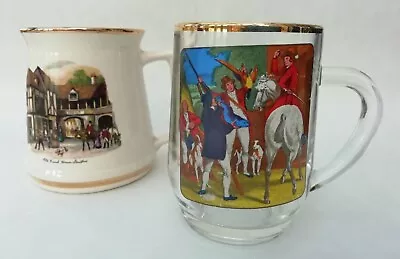 £15.99 • Buy Masonic Masons Tankards 1 X Prince William Ceramic & 1 X Glass Froda Lodge  