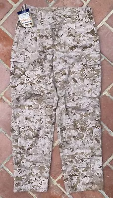 USMC Desert MARPAT FROG Combat Ensemble Trousers Pants MEDIUM REGULAR • NEW NWT • $39.99