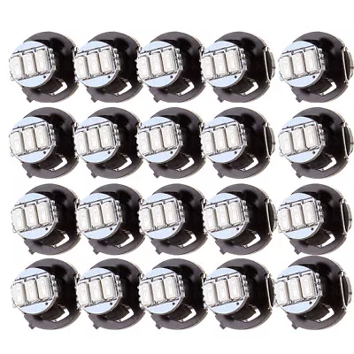 20Pcs 10mm 3SMD LED Ultra Red T4/T4.2 Neo Wedge HVAC Climate Control Light Bulbs • $10.10