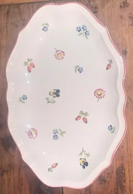 Villeroy & Boch Petite Fleur Relish Oval Platter 9.5”L 6.5”W **2 Available • $29.99