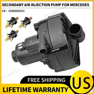 New 1pc Secondary Air Injection Smog Air Pump For Mercedes-Benz C300 0001405185 • $50.83