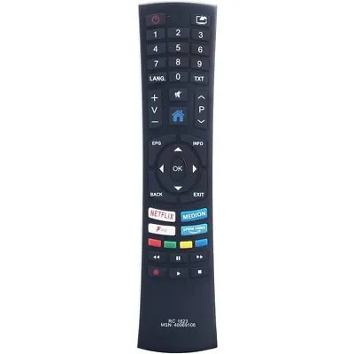 Medion Tv Remote Control (RC1823) Works With Most Smart Tvs • £10