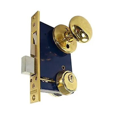 Marks 22AC LHR Double Cylinder Iron Gate Ornamental Mortise Lock Set With 2-1... • $137.39