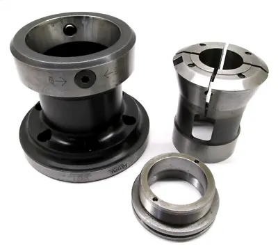 NICE! ROYAL S26 COLLET CHUCK CNC LATHE PULLBACK NOSEPIECE W/ A2-6 MOUNT - #45112 • $1799.99