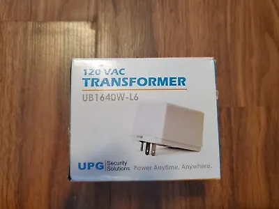 UPG Security Solutions 120 VAC Transformer UB1640W-L6 • $17.99