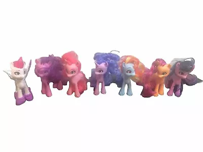 My Little Pony Favorites Together Collection Set 7 Ponies 3  Toy Figures Hasbro • $14.95