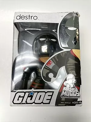 NEW - 2008  Hasbro G.I. Joe DESTRO Might Muggs 6  Poseable Vinyl Action Figure • $10.39