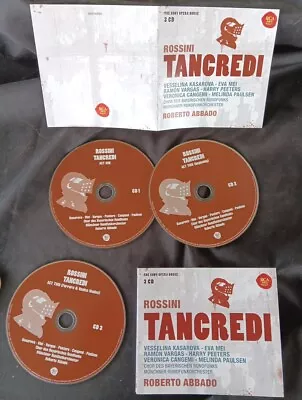 Rossini -TANCREDI: / 3  CD Box Set RCA RED SEAL  RESTORED 2 LIKE NEW POLISHED • $5.99