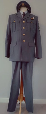 £105 • Buy Raf WW2 Mans Military Uniform 44  Chest Mens Jacket Trousers Shirt Hat 1940s 