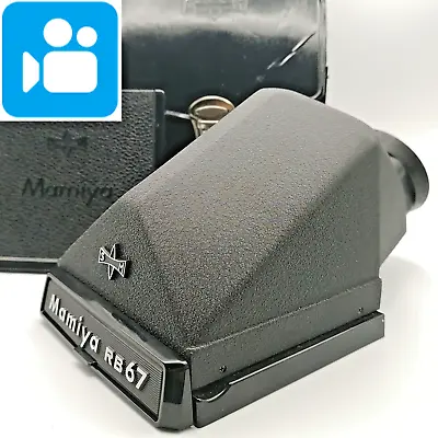 🎦VIDEO👀[Top MINT] Mamiya RB67 Eye Level Prism Finder For Pro S SD From JAPAN • $152.99