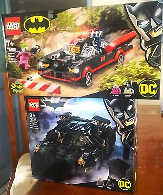 Lego 76188 Batman Classic TV Series & 76239 Tumbler Batmobiles Brand New Sealed • $152