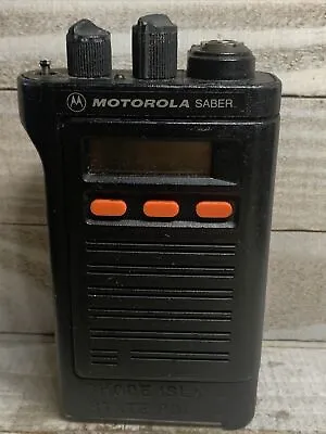 $99.50 • Buy Motorola Saber Walki Talki Fm Radio H99SA +059H No Battery/antenna AZ489FT3715