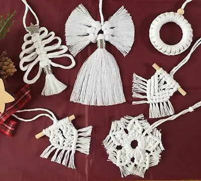 Macrame Christmas Decorations • £3