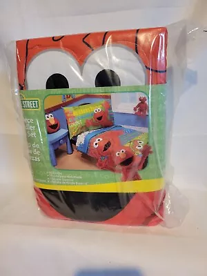 Elmo Sesame Street 4 Pieces Toddler Bed Set • $35