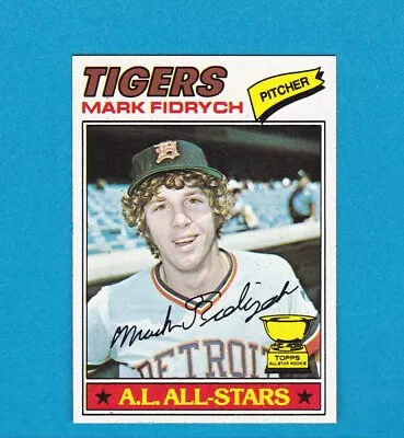 1977 Topps Baseball Set Break 265 Mark Fidrych Rc Tigers Nm/mt • $20.70
